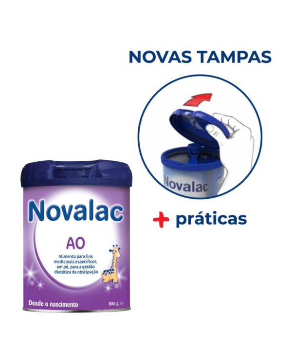 NOVALAC AO LEITE  ANTI-OBSTIPANTE 800gr