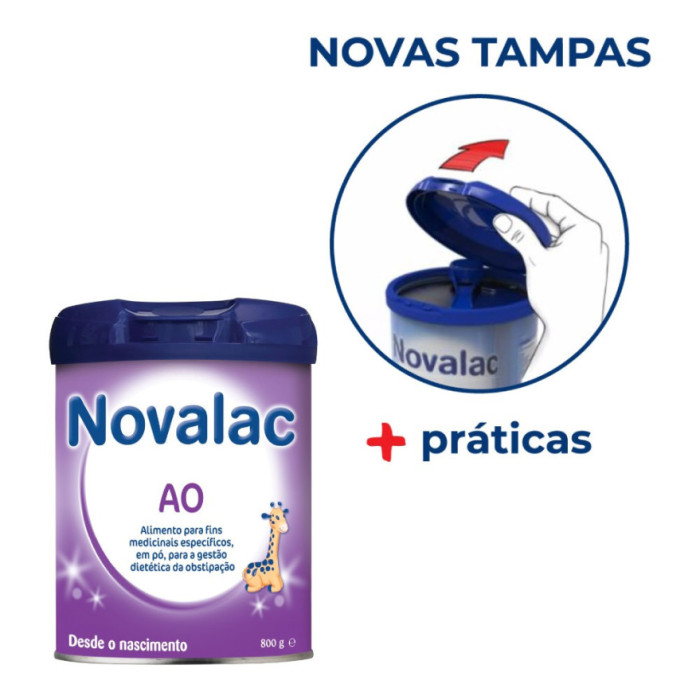 NOVALAC AO LEITE  ANTI-OBSTIPANTE 800gr
