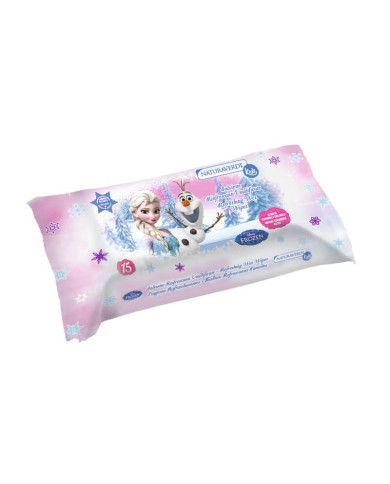 FROZEN DISNEY TOALHITAS BIO REFRESCANTES NATURAVERDE 15UNID