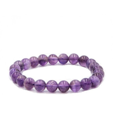 Pulseira Ametista 8mm 1unid