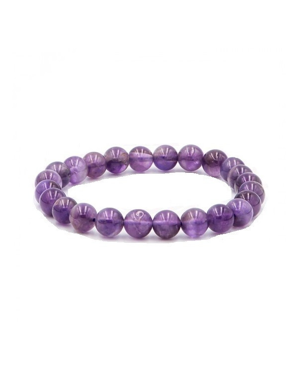 Pulseira Ametista 8mm 1unid