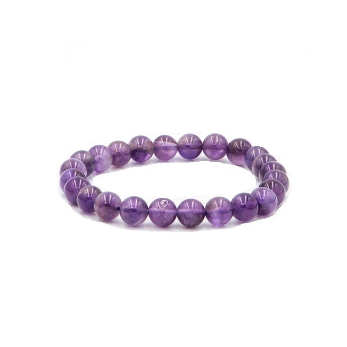 Pulseira Ametista 8mm 1unid
