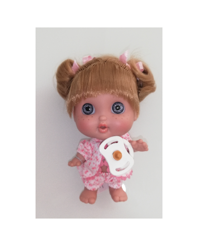 ARIAS BONECA ELEGANCE 17 CM FATO ROSA