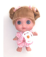 ARIAS MUÑECA ELEGANCE 17 CM TRAJE ROSA