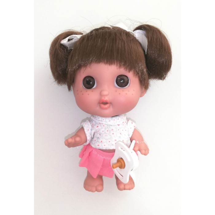 ARIAS MUÑECA ELEGANCE 17 CM TRAJE ROSA CON COQUITOS