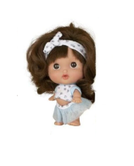 ARIAS BONECA ELEGANCE 17 CM FATO AZUL