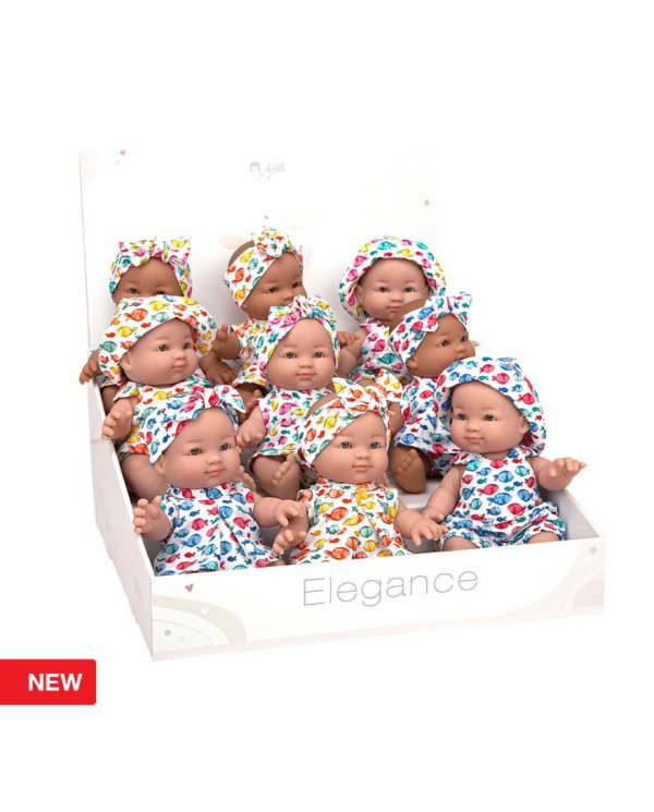 ARIAS BONECA ELEGANCE PRIMAVERA 24CM CHAPÉU