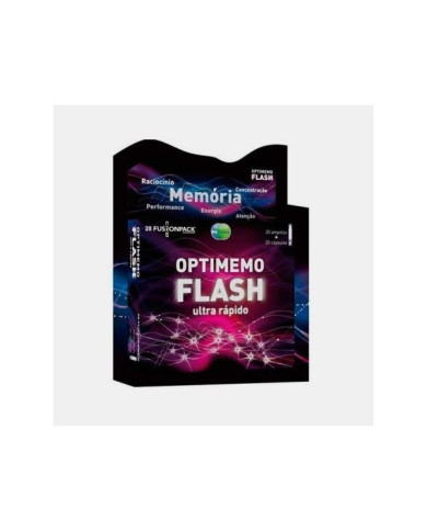 OPTIMEMO FLASH 20 AMPOLAS + 20 CÁPSULAS BIOCEUTICA
