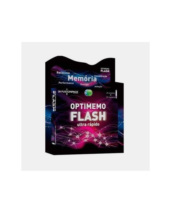 OPTIMEMO FLASH 20 AMPOLAS + 20 CÁPSULAS BIOCEUTICA