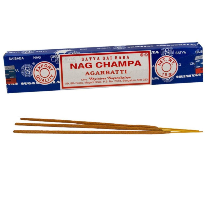 INCENSO NAG CHAMPA AZUL 15G