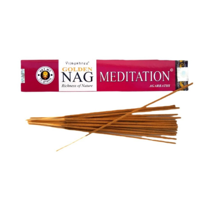 INCENSO GOLDEN NAG MEDITATION 15G
