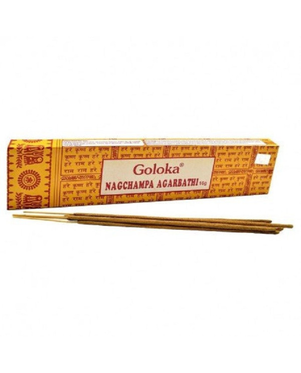 INCENSO INDIANO GOLOKA NAG CHAMPA AGARBATHI 16G