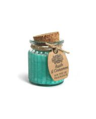 VELA DE CERA DE SOJA EM COPO – MAÇA & CANELA