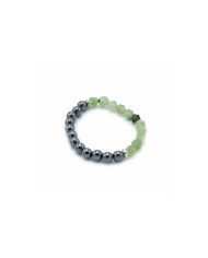 PULSEIRA PEDRA PRECIOSAS TALHADAS - JADE MAGNÉTICO 1UNID