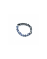 PULSEIRA PEDRA PRECIOSAS TALHADAS - SODALITE -  MAGNÉTICO 1UNID