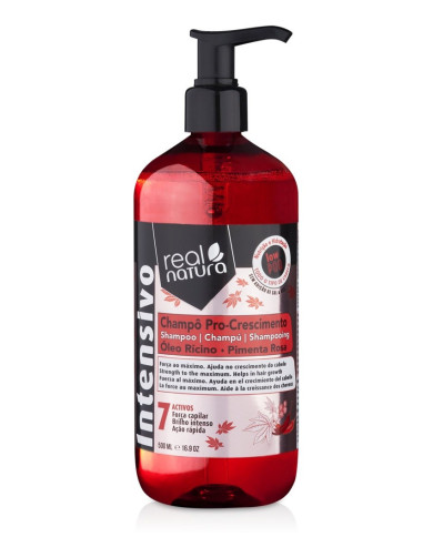 REAL NATURA CHAMPÚ PRO-CRECIMIENTO 500ML