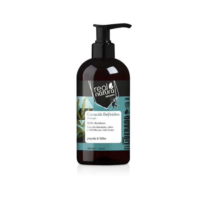 REAL NATURA CHAMPÔ CARACÓIS DEFINIDOS LIBERADO 500ML