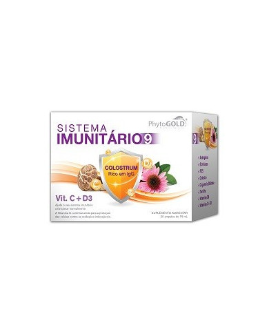 Sistema Imunitário 9 20 Ampolas PHYTOGOLD