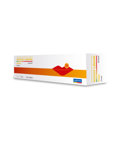 ACICLOVIR LABESFAL 50 mg/g 2 g CREME