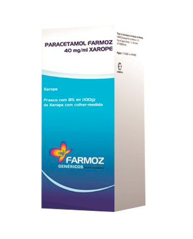 PARACETAMOL FARMOZ 40MG/ML XAROPE 85ML