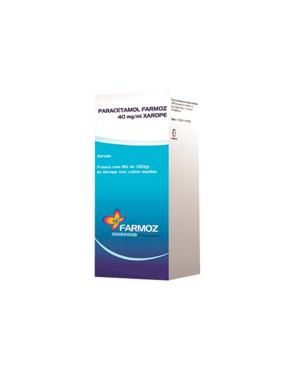PARACETAMOL FARMOZ 40MG/ML XAROPE 85ML