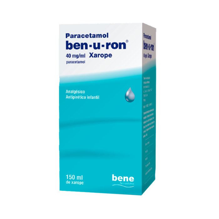 PARACETAMOL BEN-U-RON 40MG/ML 150ML