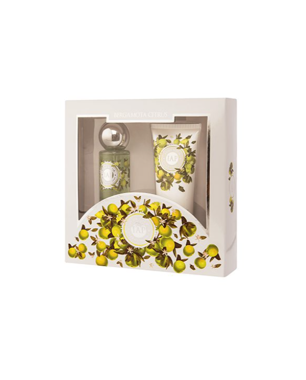 IAP PHARMA PERFUME  MULHER BERGAMOTA CITRUS 150ML + BODY MILK 230ML