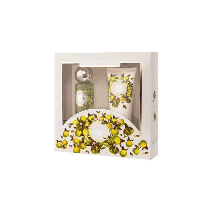 IAP PHARMA PERFUME  MULHER BERGAMOTA CITRUS 150ML + BODY MILK 230ML