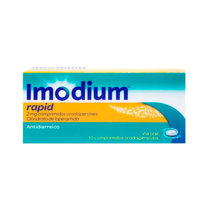 IMODIUM RAPID 10 COMPRIMIDOS ORODISPERSÍVEIS
