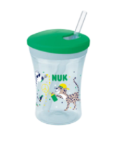 NUK ACTION CUP VERDE +12M 230ML