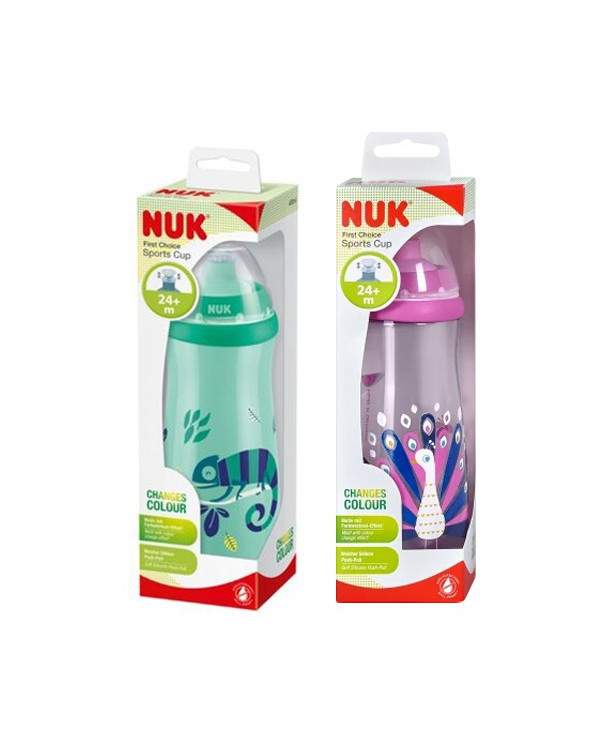 NUK SPORTS CUP CAMALEÃO VERDE 24M+ 450ML