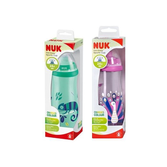 NUK COPA DEPORTIVA CAMALEÓN VERDE 24M+ 450ML
