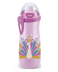 NUK SPORTS CUP PAVÃO ROSA 24M+ 450ML