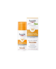 EUCERIN FLUIDO ROSTRO SOLAR ANTI-EDAD COLOR TONO MEDIO SPF50 50ML