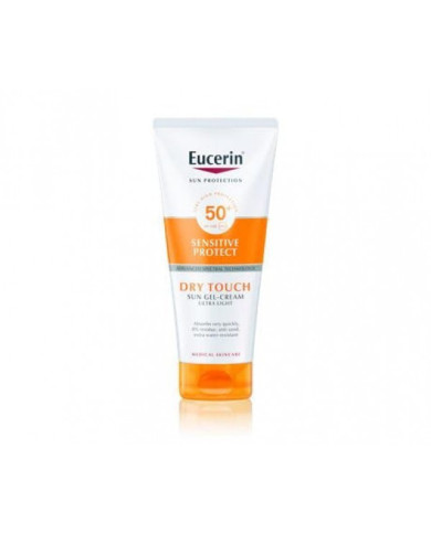 EUCERIN SUN GEL-CREME SENSITIVE PROTECT TOQUE SECO  SPF 50+ 200ML