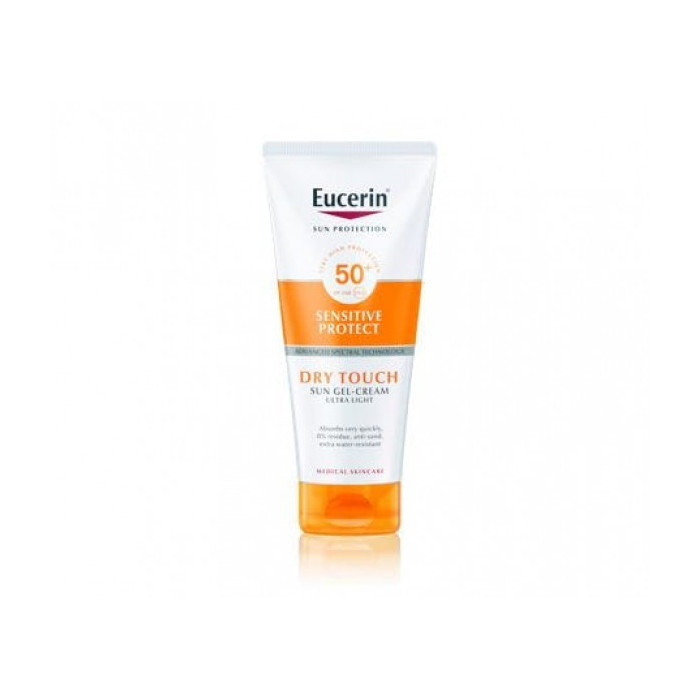 EUCERIN SUN GEL-CREME SENSITIVE PROTECT TOQUE SECO  SPF 50+ 200ML