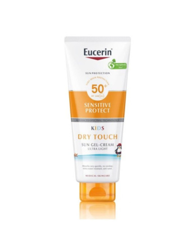 EUCERIN SENSITIVE PROTECT KIDS PROTETOR SOLAR GEL-CREME TOQUE SECO SPF50+ 400ml