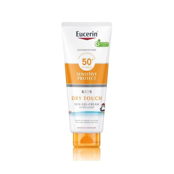 EUCERIN SENSITIVE PROTECT KIDS PROTETOR SOLAR GEL-CREME TOQUE SECO FPS50+ 400ml