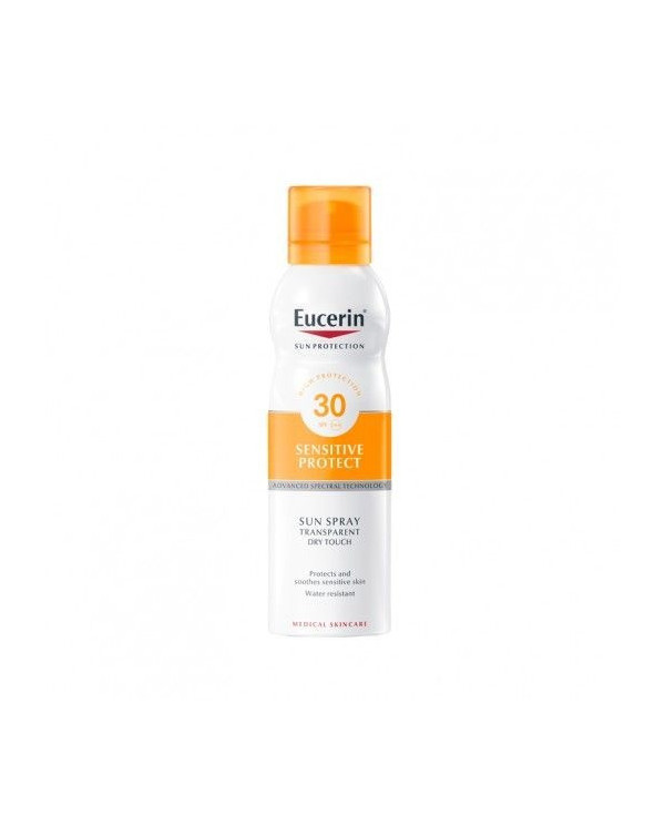EUCERIN AEROSOL SPRAY TRANSPARENTE TOQUE SECO SPF30 200ML