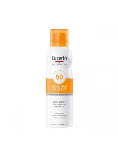 EUCERIN SPRAY TRANSPARENTE TOQUE SECO FPS50 200ML